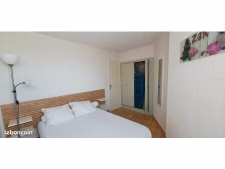 appt t3 de 35m² + loggia de 5m² + parking privé + piscine - plage richelieu cap d'agde