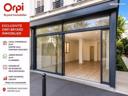 local commercial 65 m²
