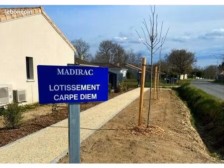 terrain 577 m² madirac