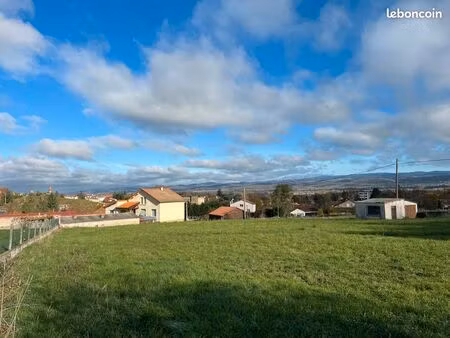 terrain brioude pour une maison trans-bois