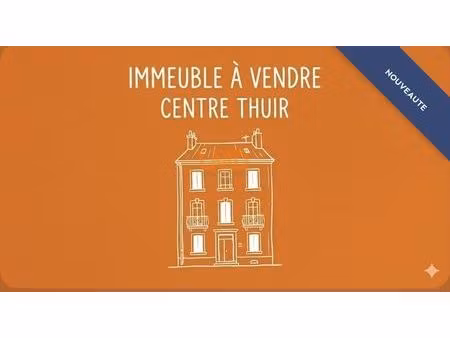 immeuble 2 lots centre thuir