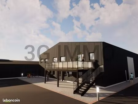 location pro | local industriel / bâtiment | 300 m² | plouédern