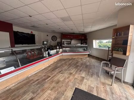 local commercial  traiteur 150 m² pleuven