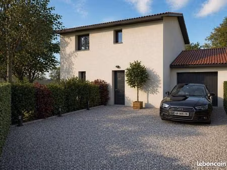 maison neuve 90 m² + terrain à bouloc