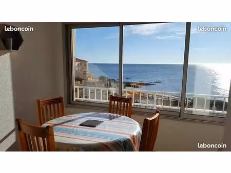 appartement t2 front de mer 39m²