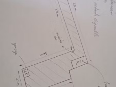 terrain constructible de 1000 m2 à sandillon