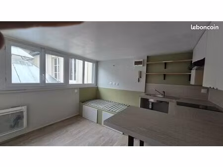 charmant studio entièrement rénové :