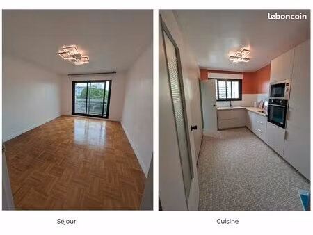 appartement 2 pièces 50m² vue dégagée - centre-ville liberté
