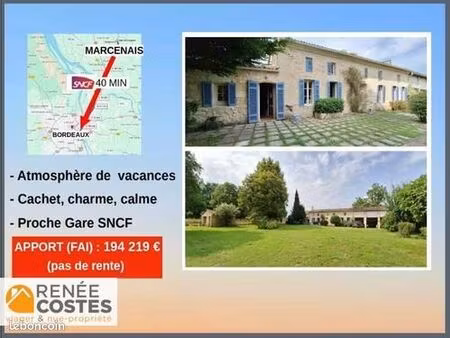 propriété en viager 7 pièces 197 m²