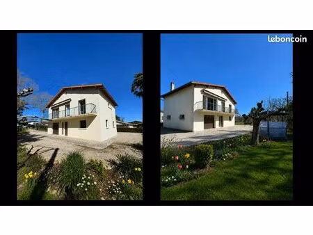 maison individuelle 6 pièces 128 m² + grand jardin