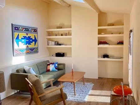 sète centre-ville - t3 57m² rénové - vue mont st clair