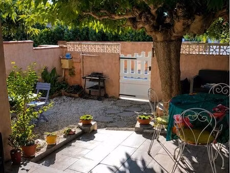 maison 71 m² avec jardin  patio et terrasses – valras-plage