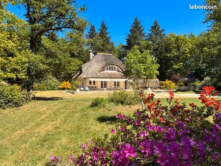 maison et dépendances en sologne sur 7 ha avec étang