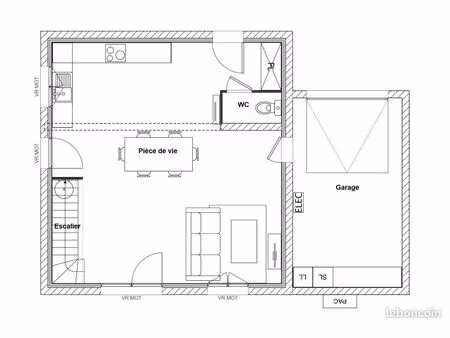 propriété 4 pièces 80 m²