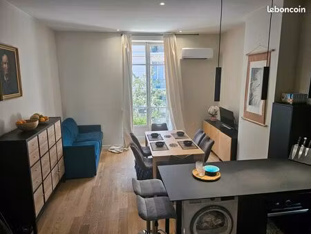 appartement t3 - 60m² - entièrement refait 2022 avec clim réversible - quartier hyper-cent