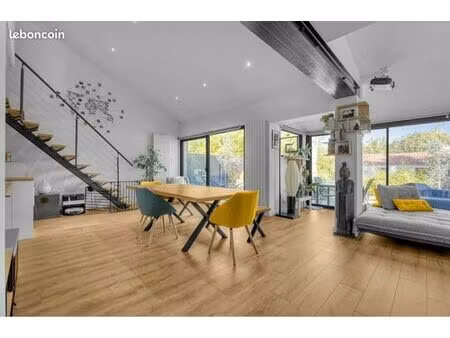 saint-jean – maison rénovée 115 m² – pièce de vie 55 m² – suite parentale 30 m²