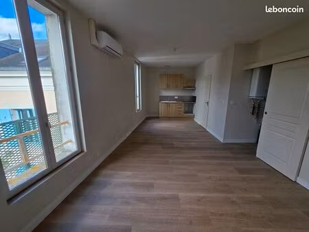 duplex de 66m2 refait à neuf + place de parking - centre de montargis