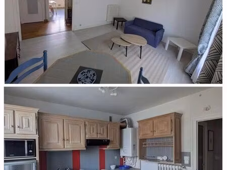 bel appartement t3 lumineux avec balcons – sainte-radegonde  proche iut et quais de loire 