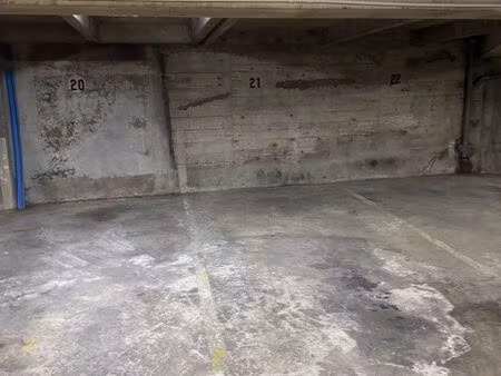 vente emplacement parking