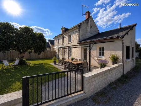 maison de caractère rénovée 3 chambres avec jardin - huismes