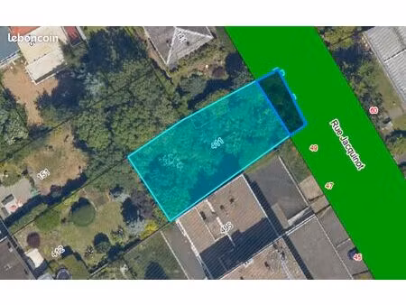 terrain 450m2 nancy centre