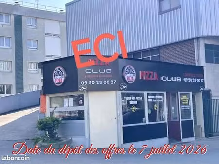 fonds de commerce restauration rapide 30 m²