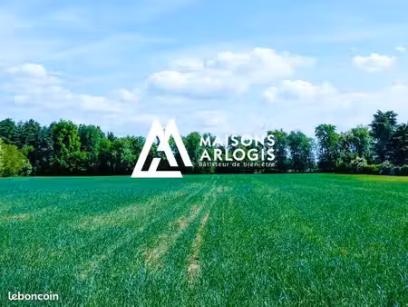 terrain 1 077 m² estourmel