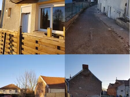 2 maisons 80m² avec exterieurs