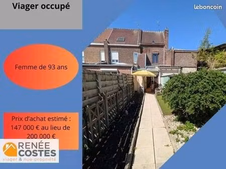 maison en viager 4 pièces 90 m²