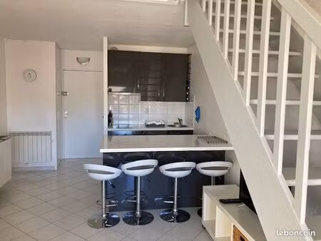 t1 bis duplex dans résidence castel st-hugues