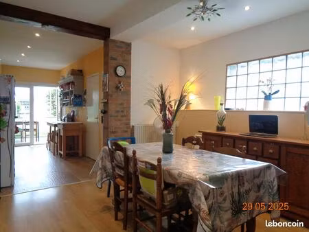 maison semi-mitoyenne bien exposée et bien située à loos