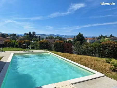 villa 110m2 avec piscine - 4 pièces - terrain 800m2