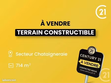 terrain 714 m² ceyrat