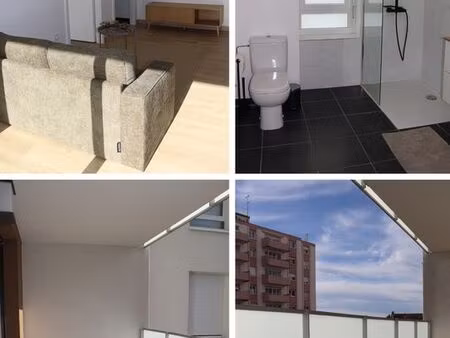 appartement 2 pièces meublé avec grand balcon – bischheim / schiltigheim