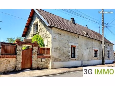 longère en pierre – 158 m² – 4 chambres – vie de plain-pied – dpe d – 35 min roissy cdg