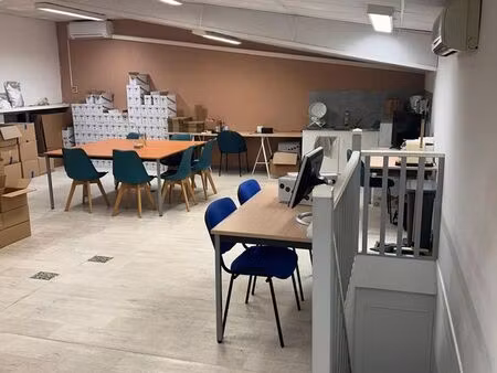 bureau 75 m² au forum – fibre – accès 24h/24 – 800 ht