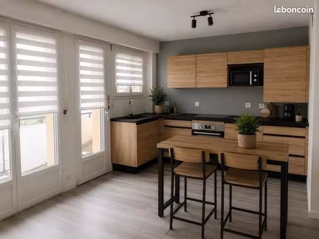 appartement 57 m² - 3 pièces - centre pau secteur halles