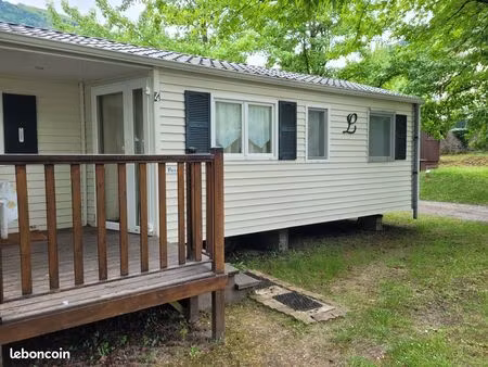 mobil-home pacifique louisiane 3 (34 m²) – camping des gaves
