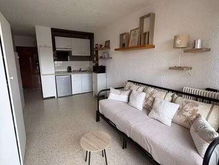 studio meublé carnon-plage