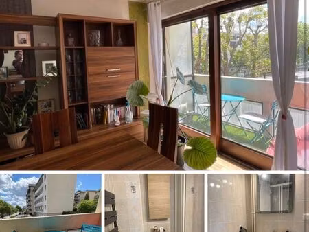 grand t2 bis balcon  garage  montjuzet/cotes de clermont