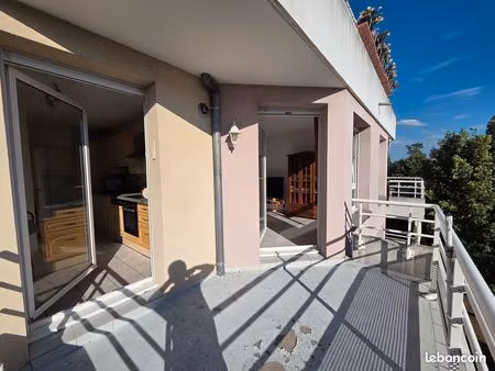 bischheim - appartement de 64m² avec terrasse  garage et cave