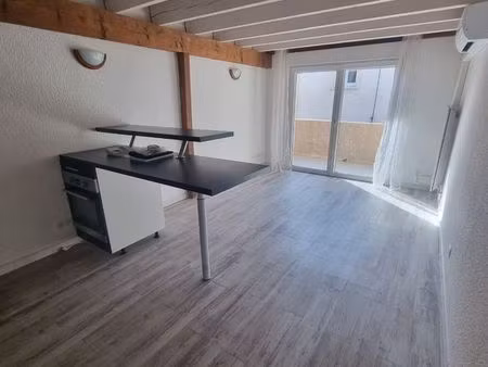 location appartement f2 48m2 en duplex mauguio + terasse