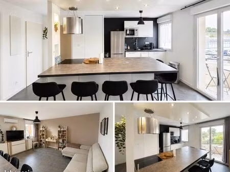 bel appartement t3 meublé de 63m² avec balcon  clim  2 parkings – muret (31600)