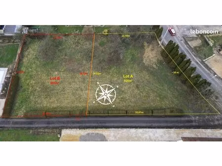 terrain constructible à vendre à fislis