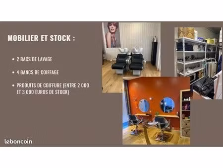 fonds de commerce de coiffure