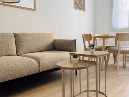 t3 meublé entièrement rénové – 54 m² – 2 chambres – grenoble