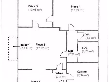 vente en particulier 3-4 pièces dpe c climatisé illkirch 218000