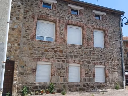 maison + jardin + garage + cave et grenier
