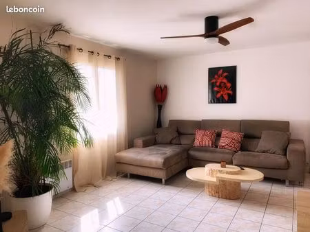 maison meublée 60 m² + jardin privatif – à 5 min du lac de sanguinet – disponible de septe