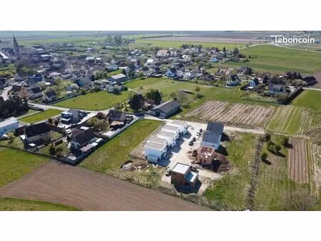 terrain 413 m² niederhergheim